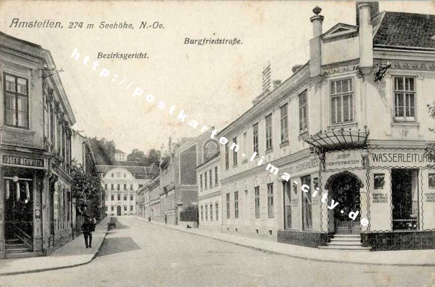 Amstetten Burgfriedstraße 1922